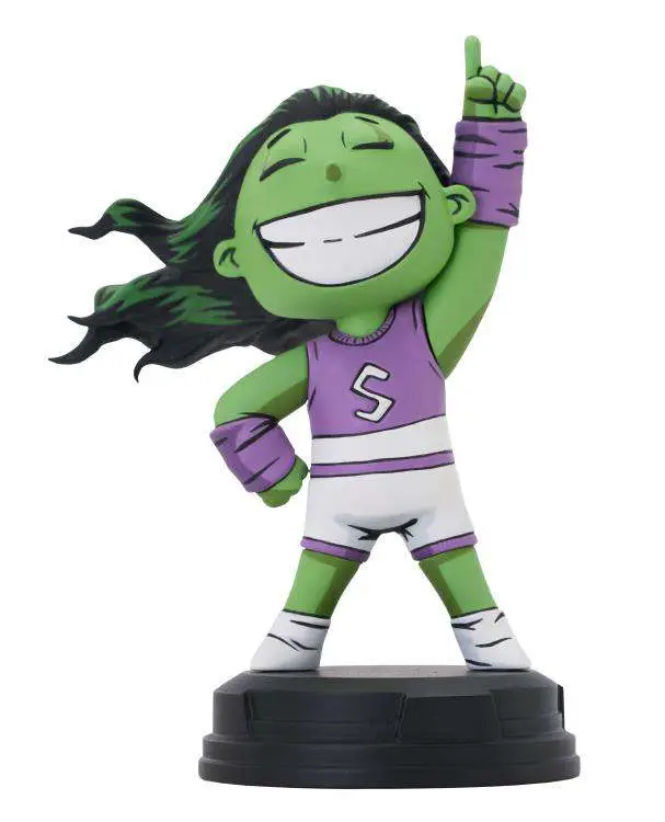 Statue Marvel animated style she hulk